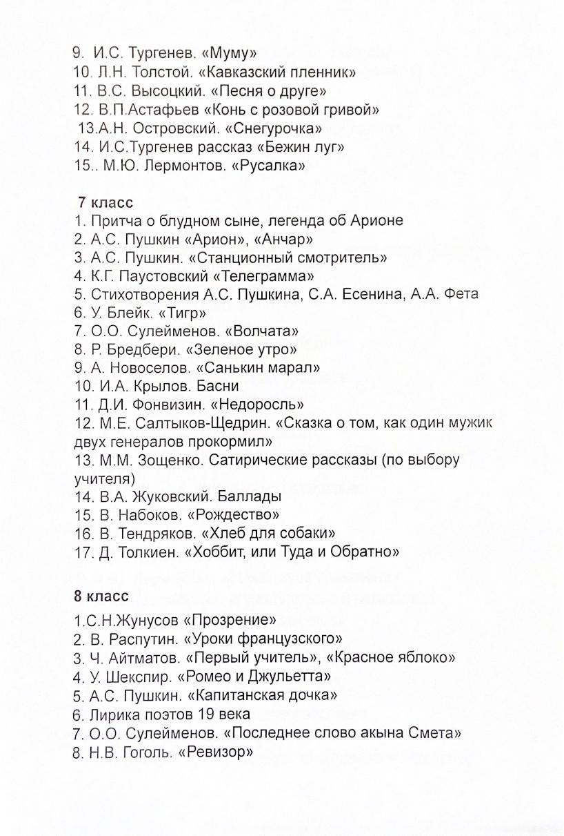 Список художественной литературы для чтения на летних каникулах » КГУ  «Общеобразовательная школа №116» Управления образования г.Алматы