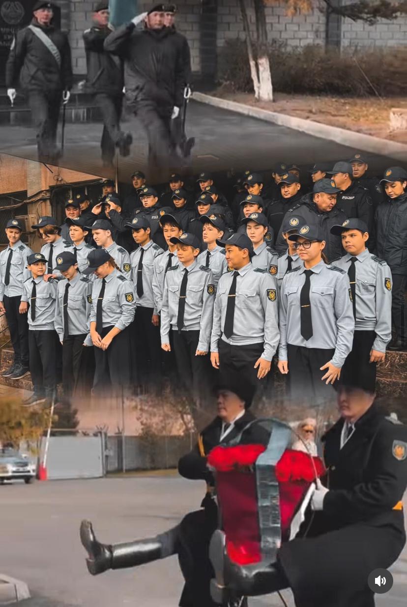 13 ноября, ребята из специализированного класса «Жас Сақшы» КГУ ОШ №116 приняли участие в мероприятии, посвящённом памяти сотрудников полиции, погибших при исполнении служебного долга.