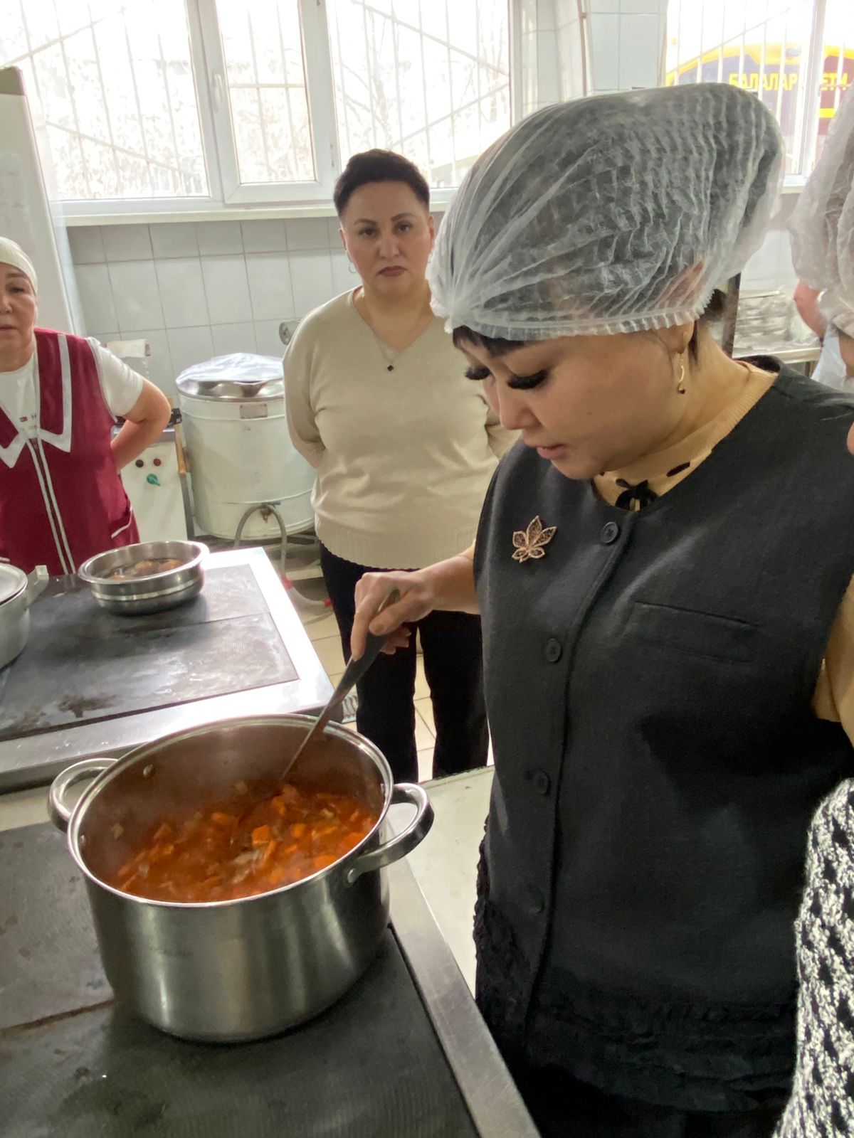 Мониторинг качества питания в столовой КГУ ОШ №116